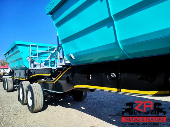 2021 AFRIT 25 CUBE SIDE TIPPER TRAILER #53107